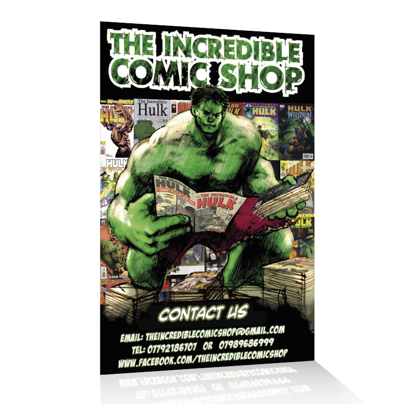 Comic Shop Flyer