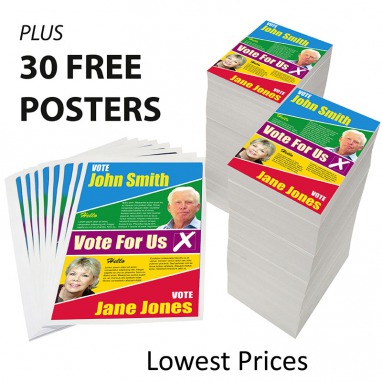 Election Leaflets at Trade Prices