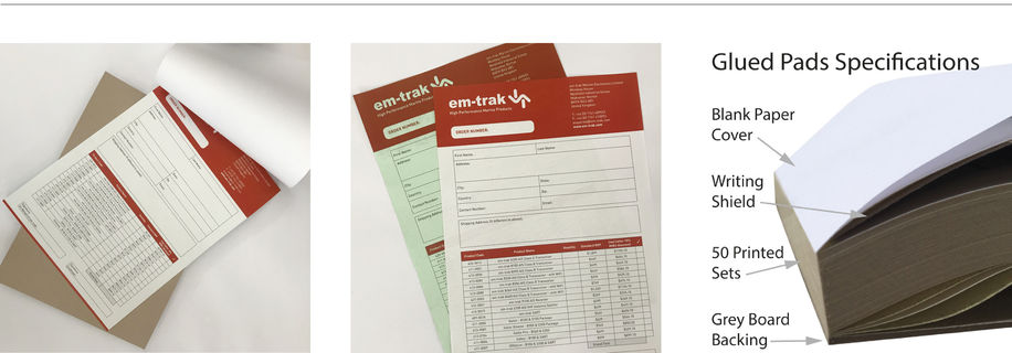 NCR Printing, NCR Sets, Pads & Books