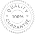 100% quality guarantee