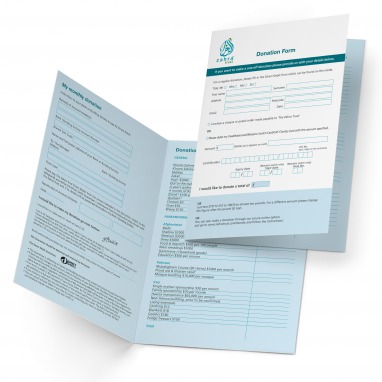 Folded Business Forms