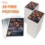 A4 Leaflet Deal with 30 Free A3 Posters